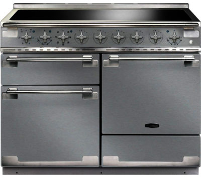 RANGEMASTER  Elise 110 Electric Induction Range Cooker - Stainless Steel & Chrome